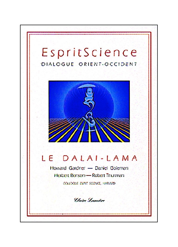 Livre des éditions Claire Lumière. Bouddhisme tibétain. Science et connaissance de la sagesse. Compréhension profonde